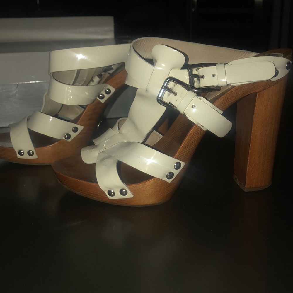 Dolce & Gabbana Block Heel Open Toe Sandals
